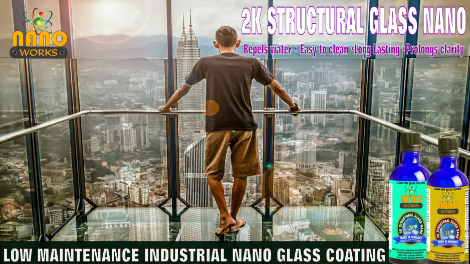 2K Premium GlassPearl brings down maintenance cost and cleaning cycles on industrial glass and ceramic surfaces