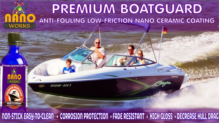 Premium BoatGuard provides easy-to-clean anti-fouling peace of mind