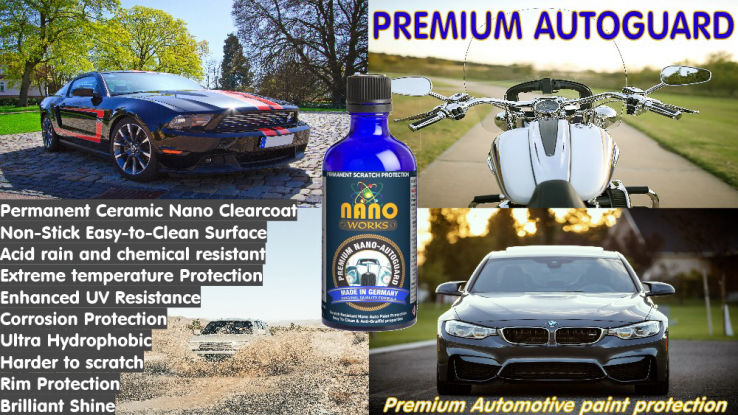 Premium AutoGuard Ceramic coating enhance and maintain the original appearance of automotive paint and lacquer, offering a deep refresh of the worn lacquer.